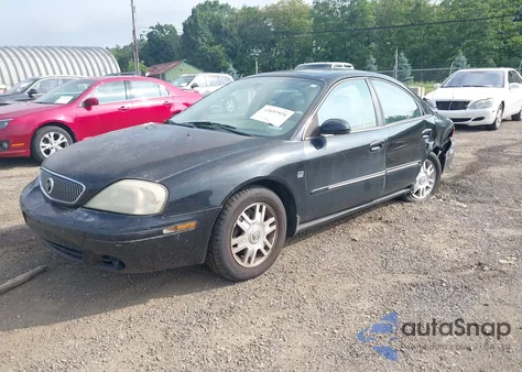 2004 Mercury Sable Ls Premium из США, поврежденный, VIN 1MEFM55S54G615371